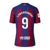 Conjunto (Camiseta+Pantalón Corto) FC Barcelona Lewandowski 9 Primera Equipación 23-24 - Niño